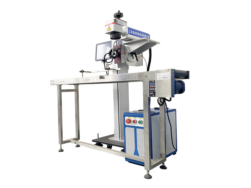 流水線視覺定位激光打標(biāo)機(jī)